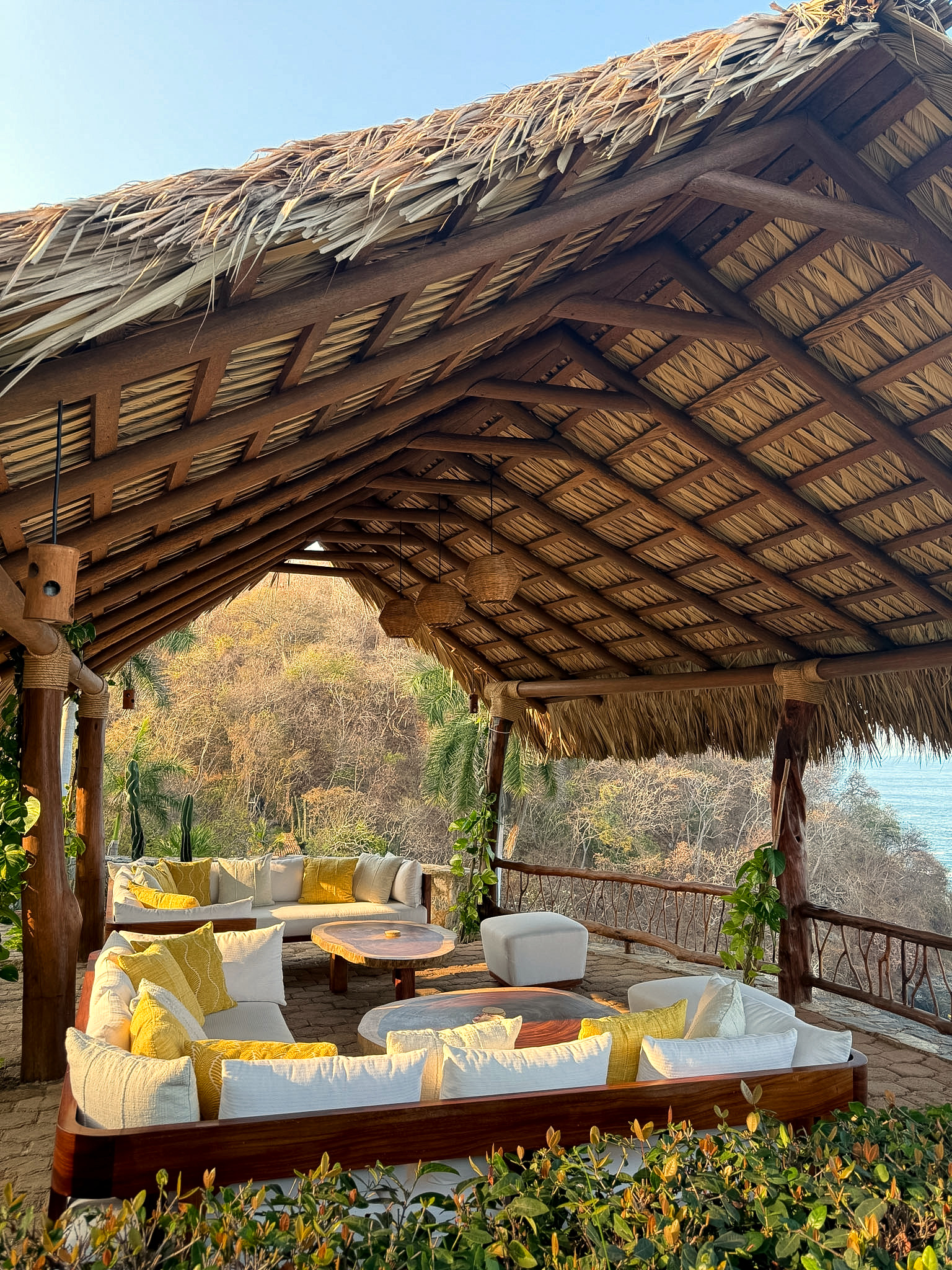 Palapa lounge