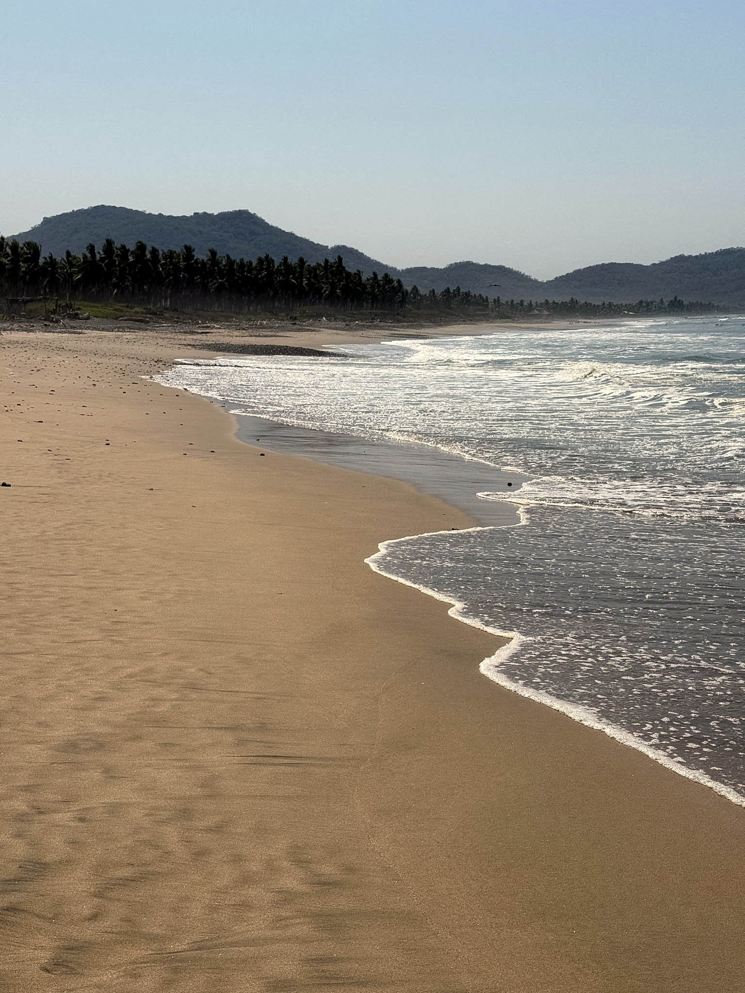 Private beach